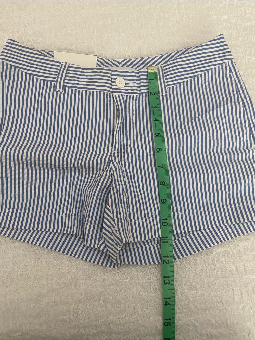 NWT GAP SEERSUCKER SHORTS SIZE 0 - Picture 8 of 8